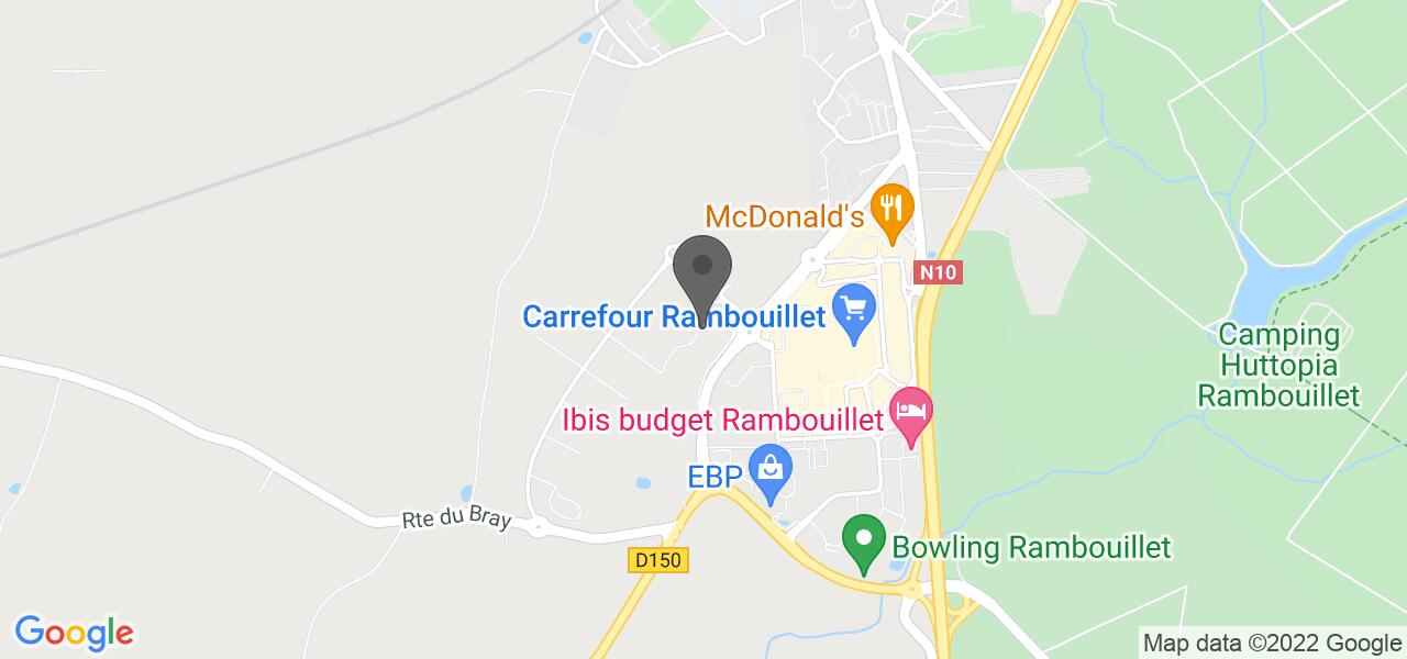 Plan d'accès — Au Bureau Gazeran