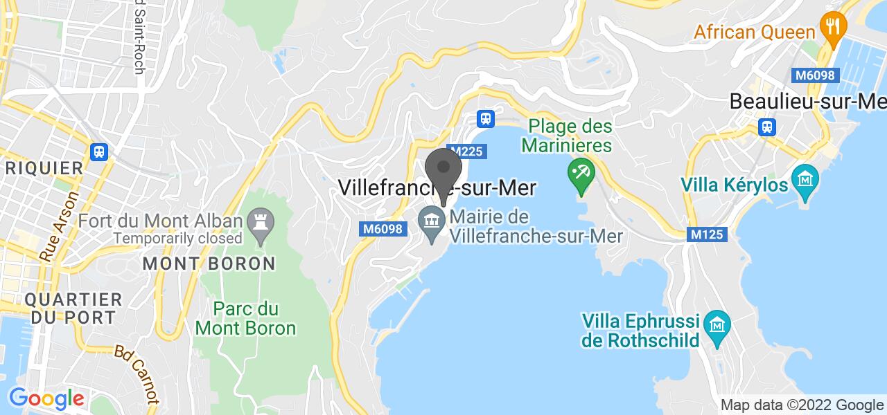 Plan d'accès — Les Palmiers