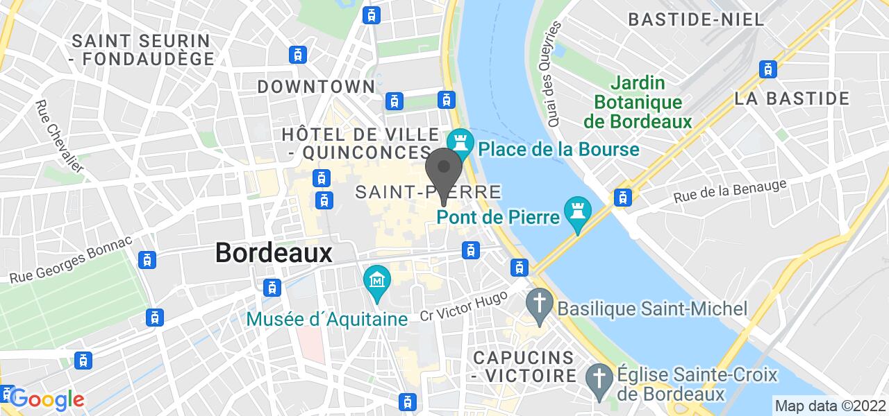 Plan d'accès — Aux Quatre Coins du Vin