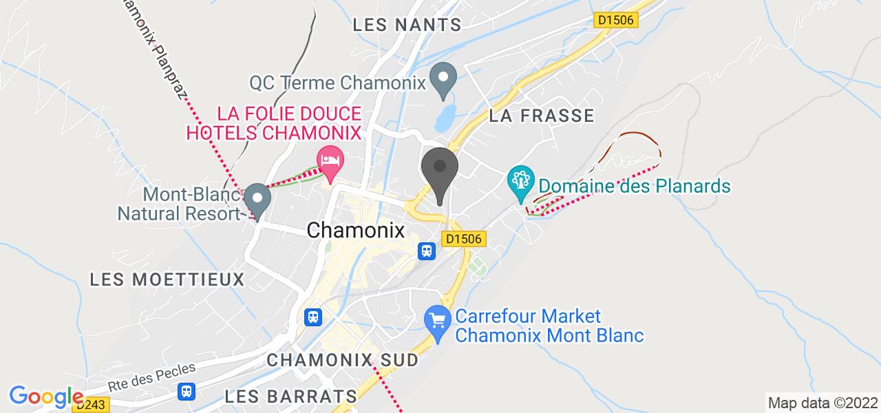 แผนที่การเดินทาง — Le Hameau Albert 1er