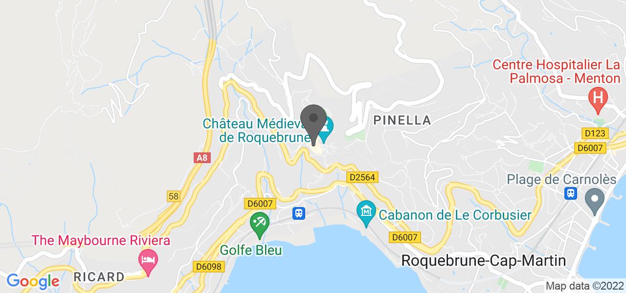 Plan d'accès — Les deux frères 