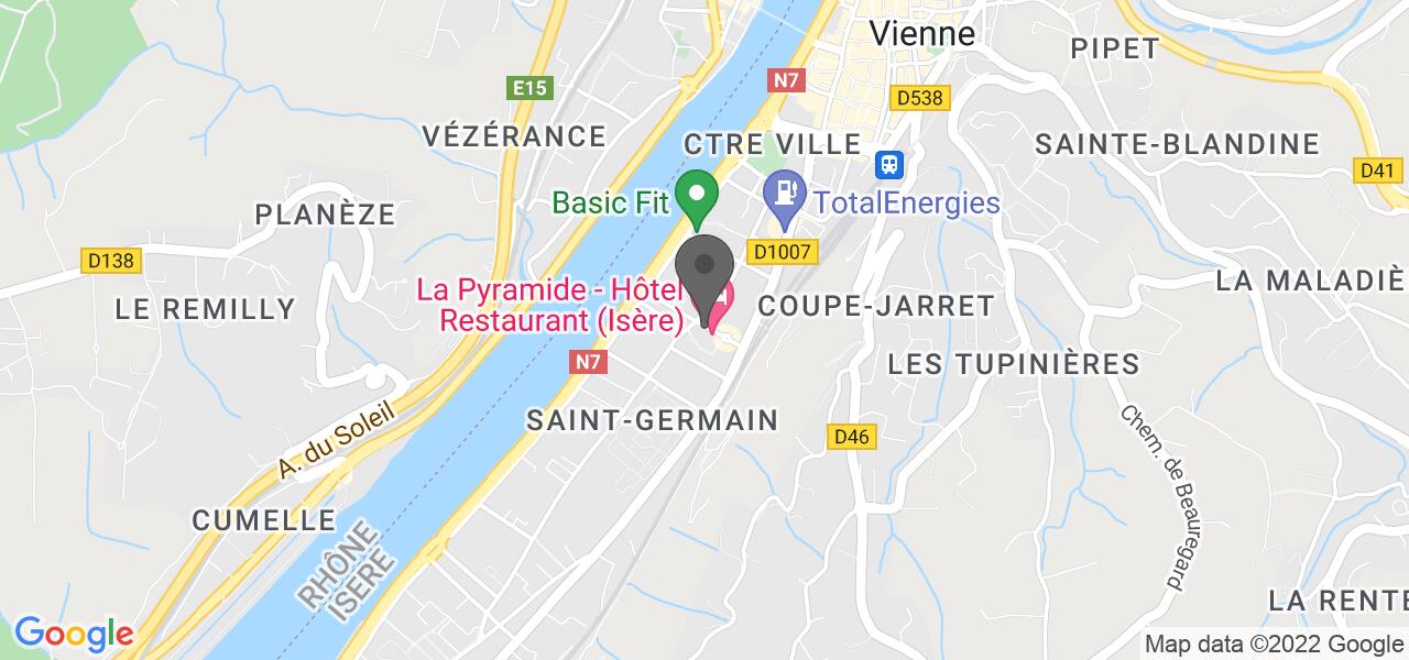 Anfahrtsplan — La Pyramide