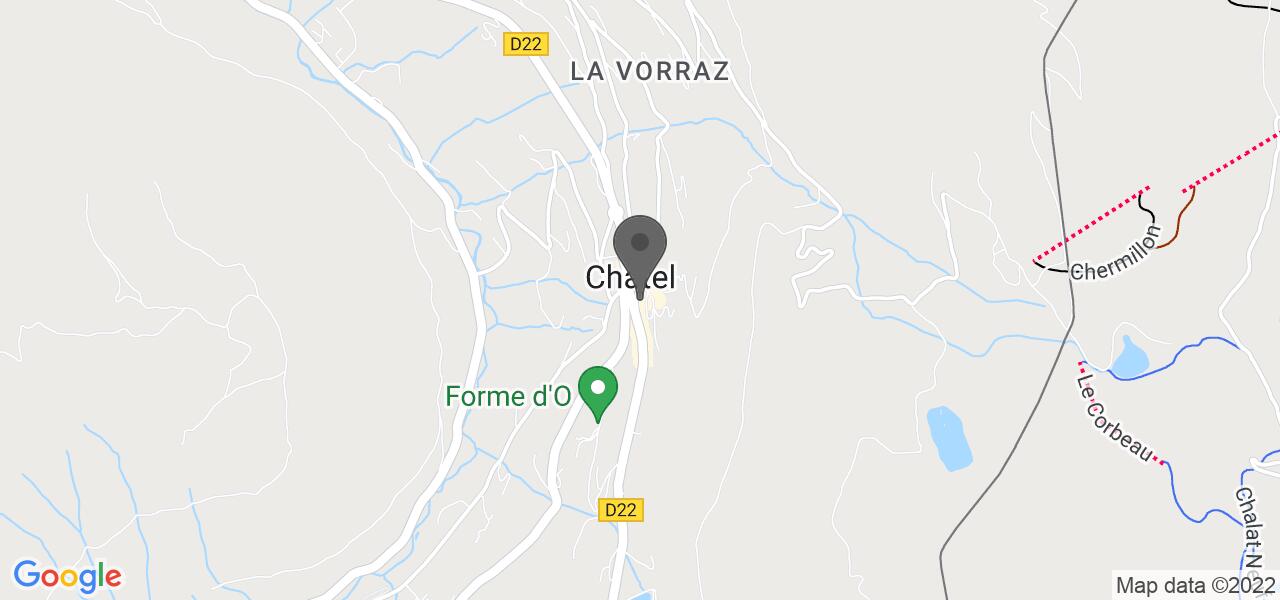 Mappa di accesso — Le fiacre