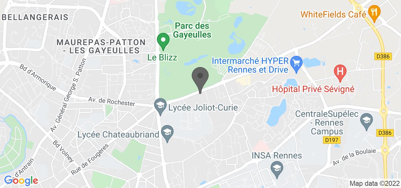 Схема проезда — Paris-New York