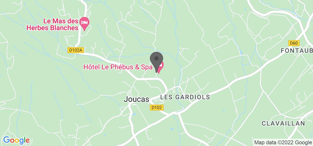 Mapa de acesso — Le phebus