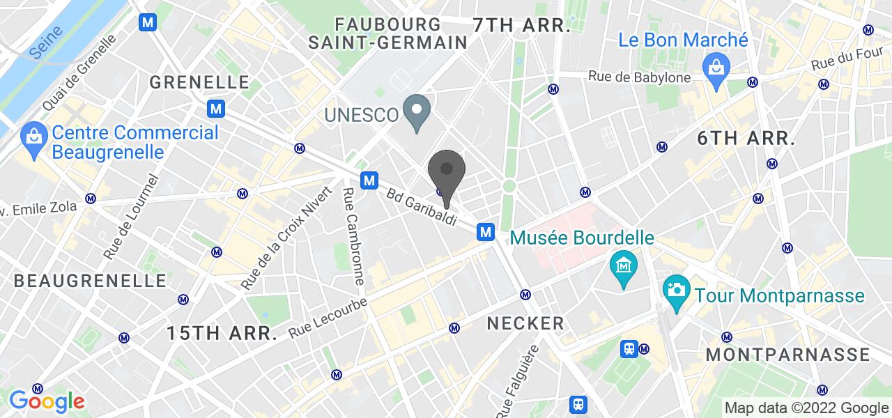 Mappa di accesso — Le Radis Beurre