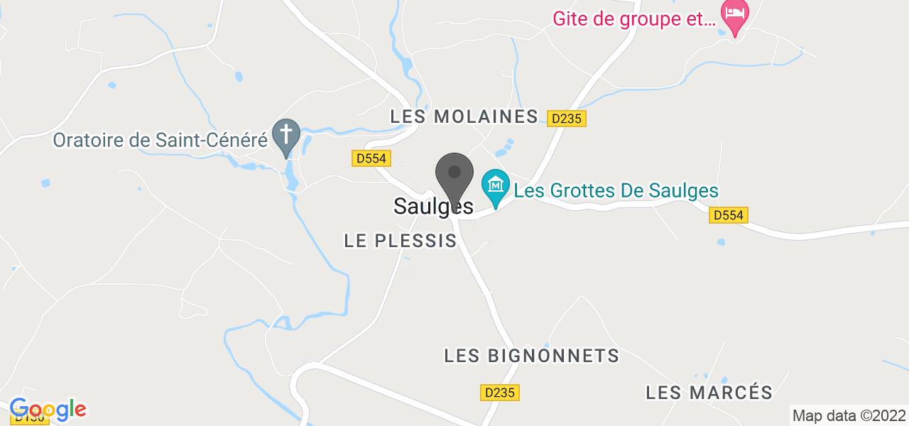 Plan d'accès — L'Ermitage hôtel restaurant