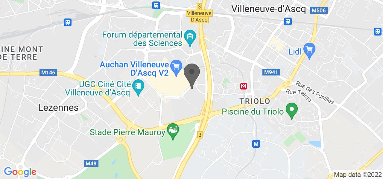 Plan d'accès — Délices d'Asie