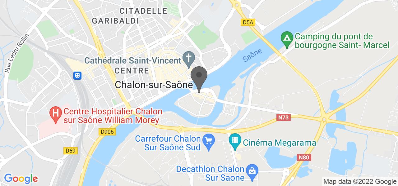 Mapa de acceso — Les Canailles