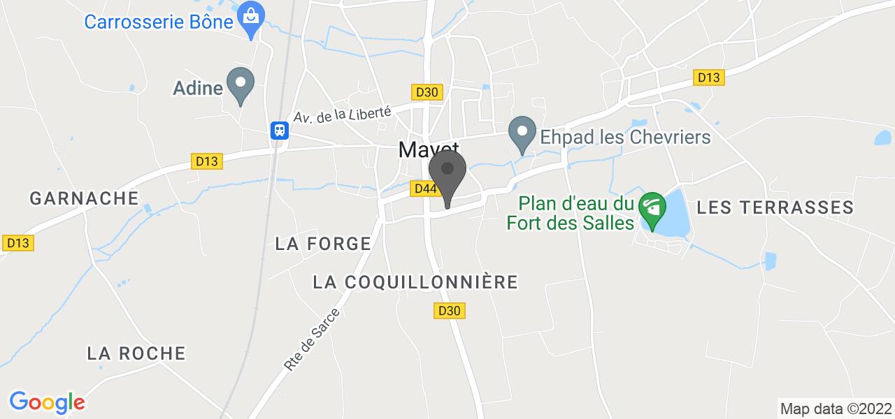 Plan d'accès — Le Bien Être