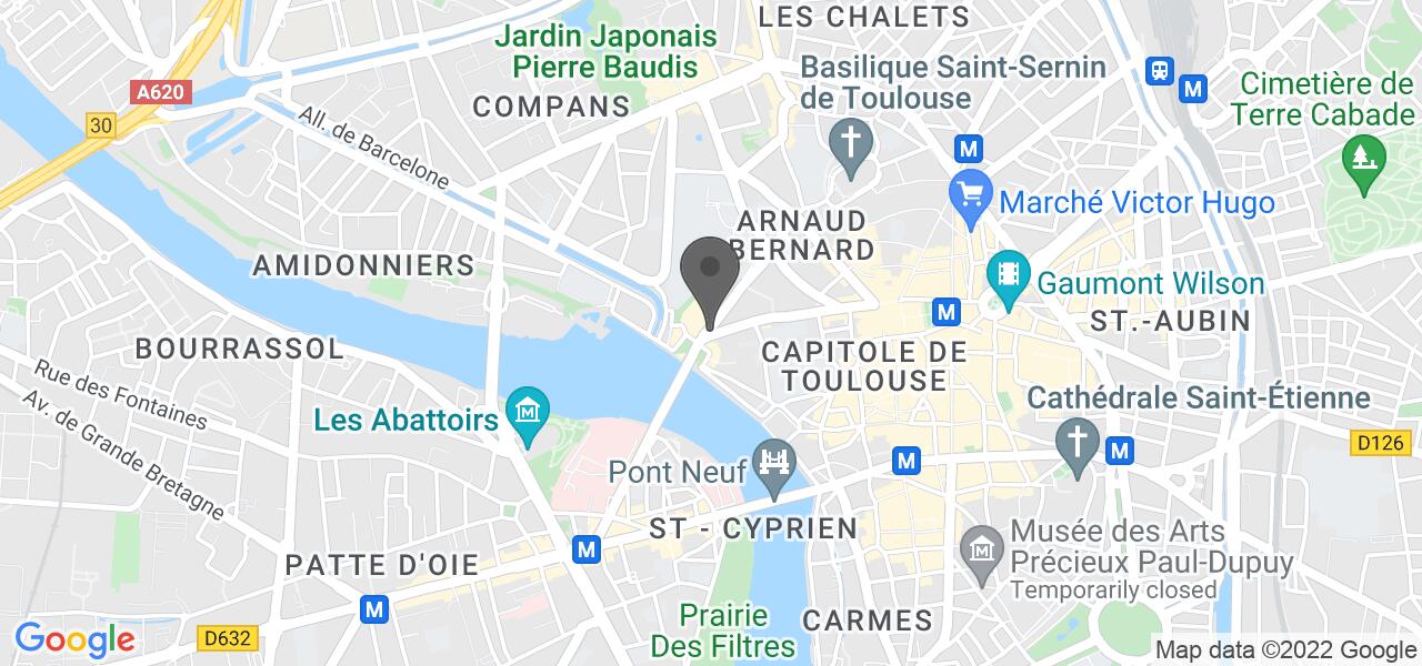 Plan d'accès — Au Coin de la Rue