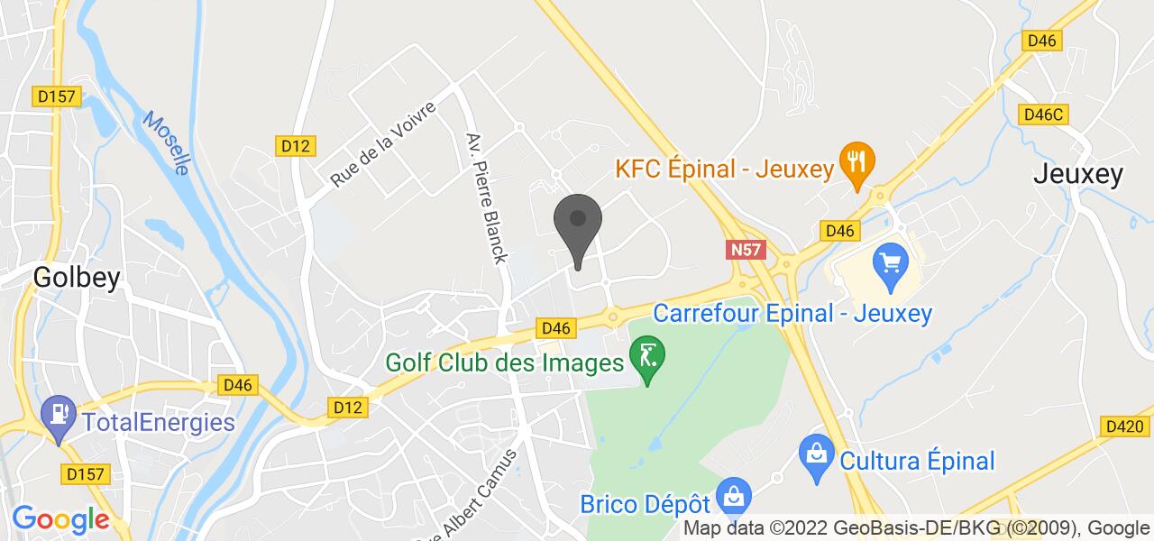 Plan d'accès — BEST WESTERN LA FAYETTE