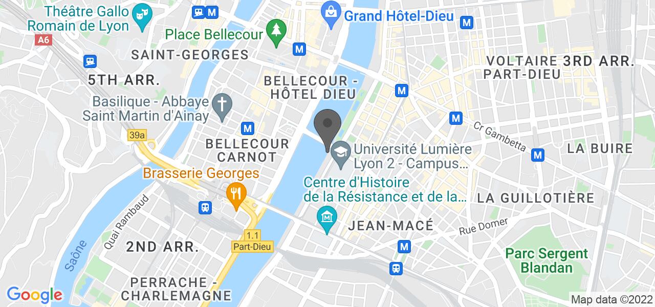 交通地图 — Bateau restaurant Hermès