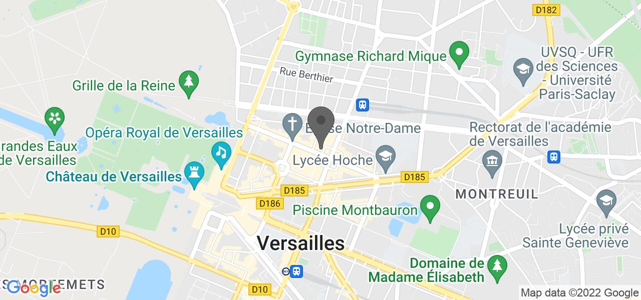 Plan d'accès — Le V
