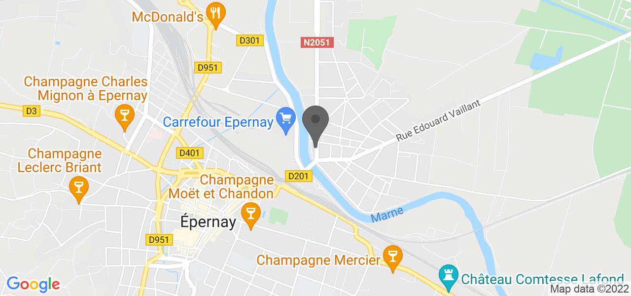 Plan d'accès — Chez Max