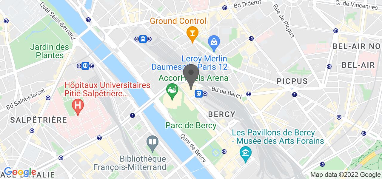 Plan d'accès — Cap Bercy
