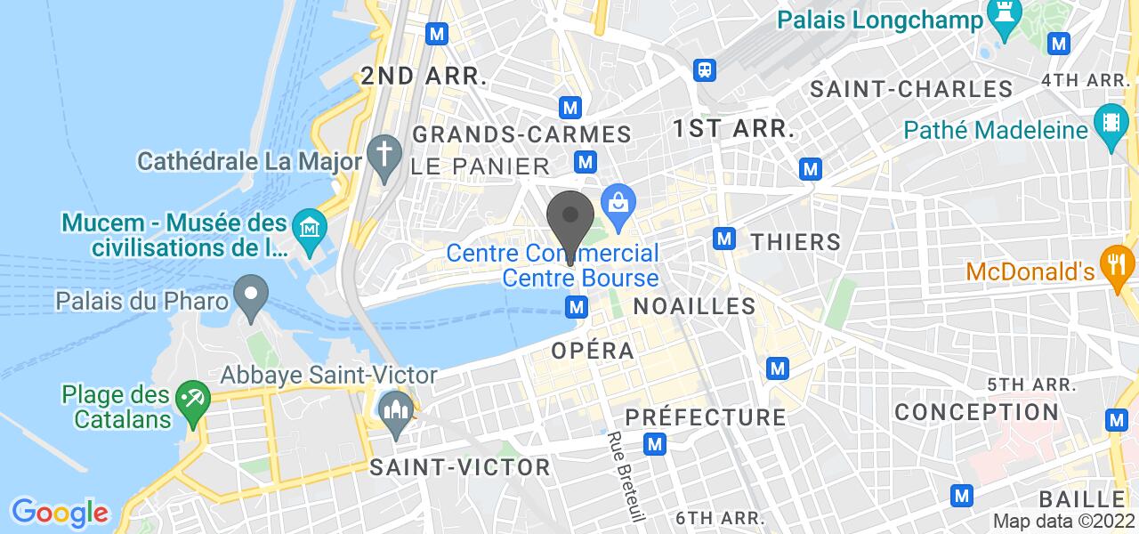 Routekaart — Une Table au Sud