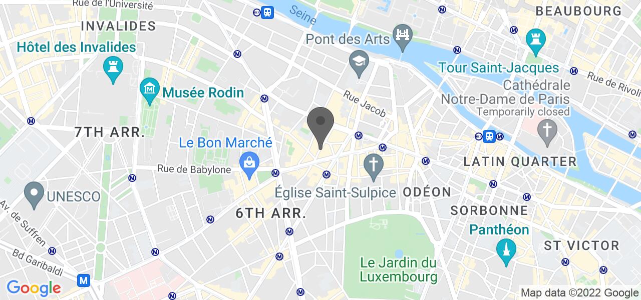 Plan d'accès — Le Bar des Prés