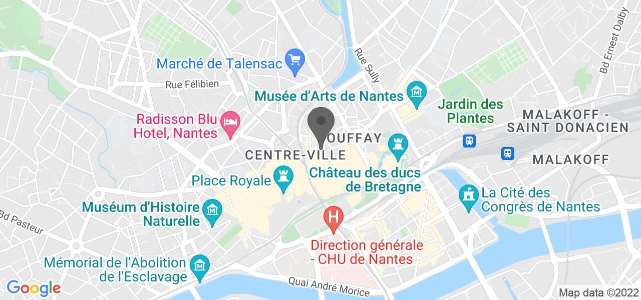 Plan d'accès — Crêperie Saint-Léonard
