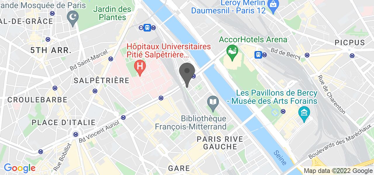 Plan d'accès — Le Café Gourmand