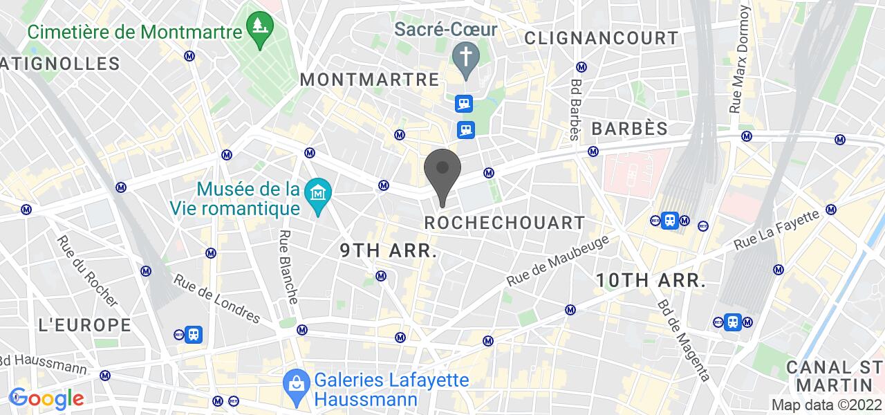 Plan d'accès — Privé de dessert