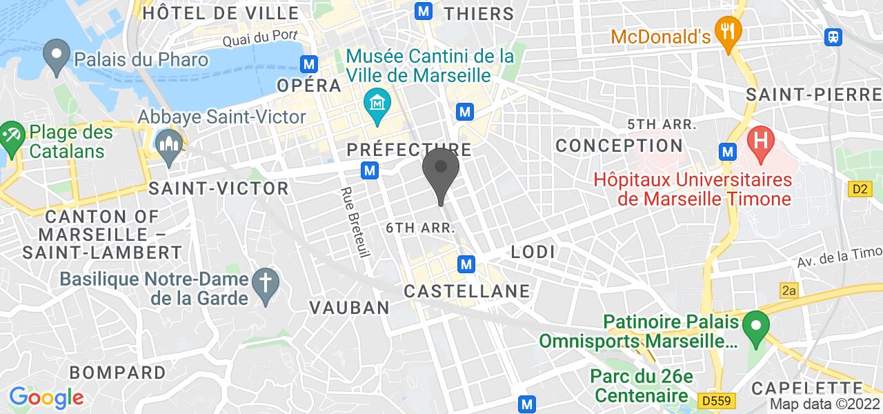 Plan d'accès — La Folie du Burger