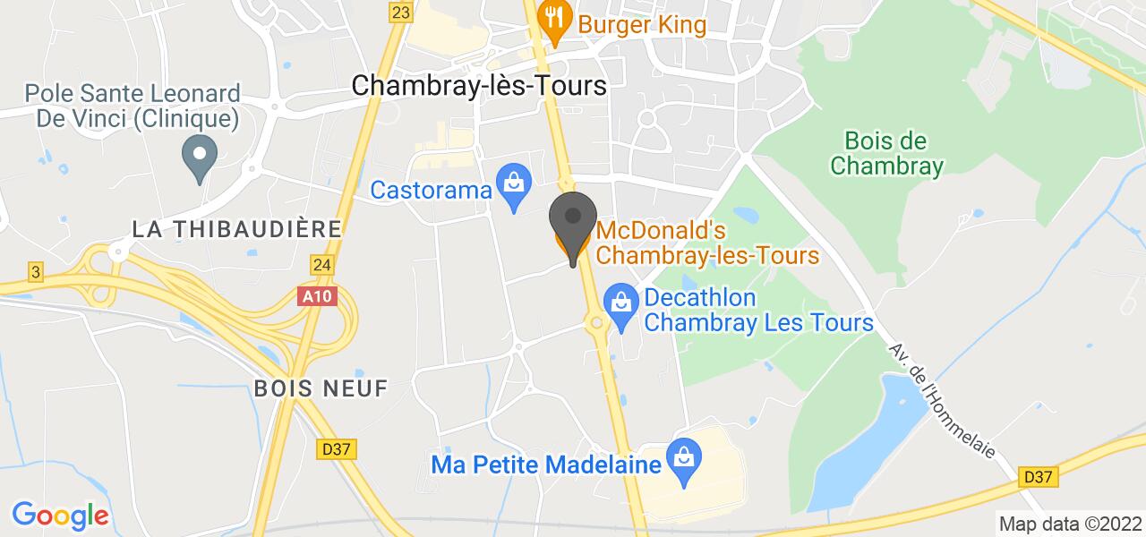 Plan d'accès — McDonald's