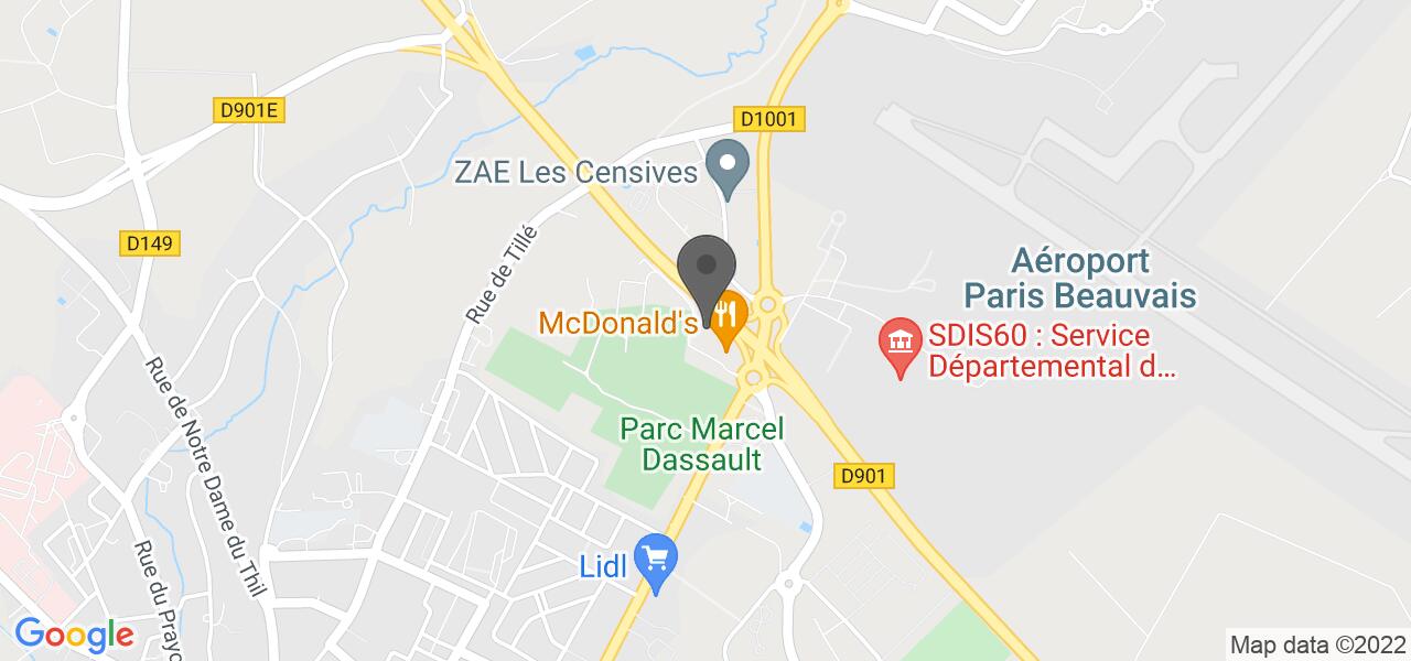 Anfahrtsplan — Au Comptoir
