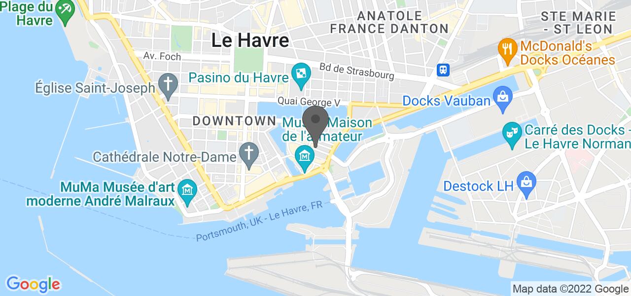 Anfahrtsplan — À Deux Pas d'Ici