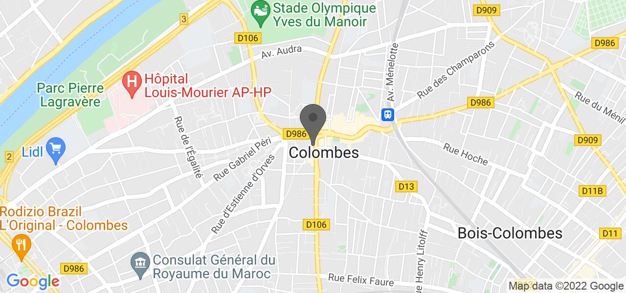 Mapa de acceso — Bistro de Paris