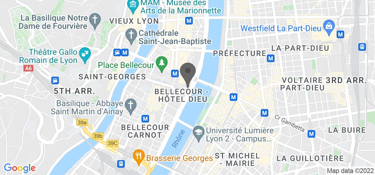 Access map — Brasserie Le Sud