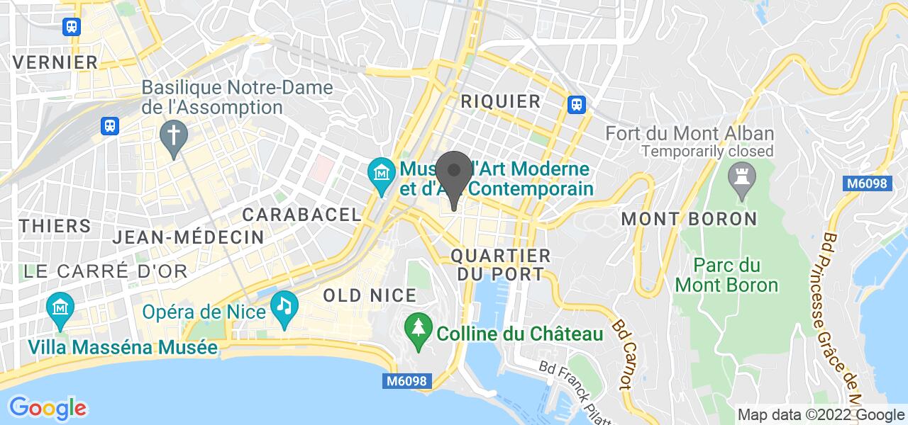 Plan d'accès — Café Paulette