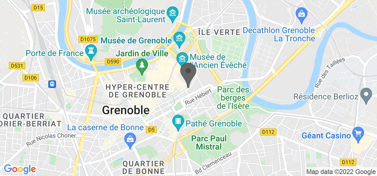 Plan d'accès — Les jardins de sainte cécile