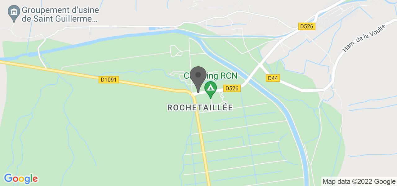 Plan d'accès — Restaurant du Camping Belledonne