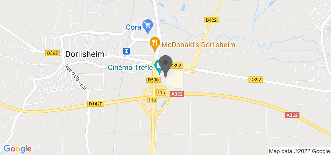 Plan d'accès — Ristorante Del Arte