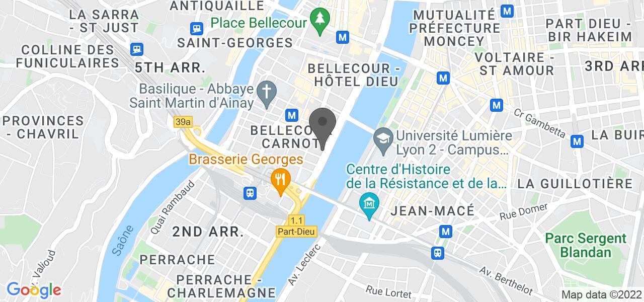 Plan d'accès — Le Shalimar