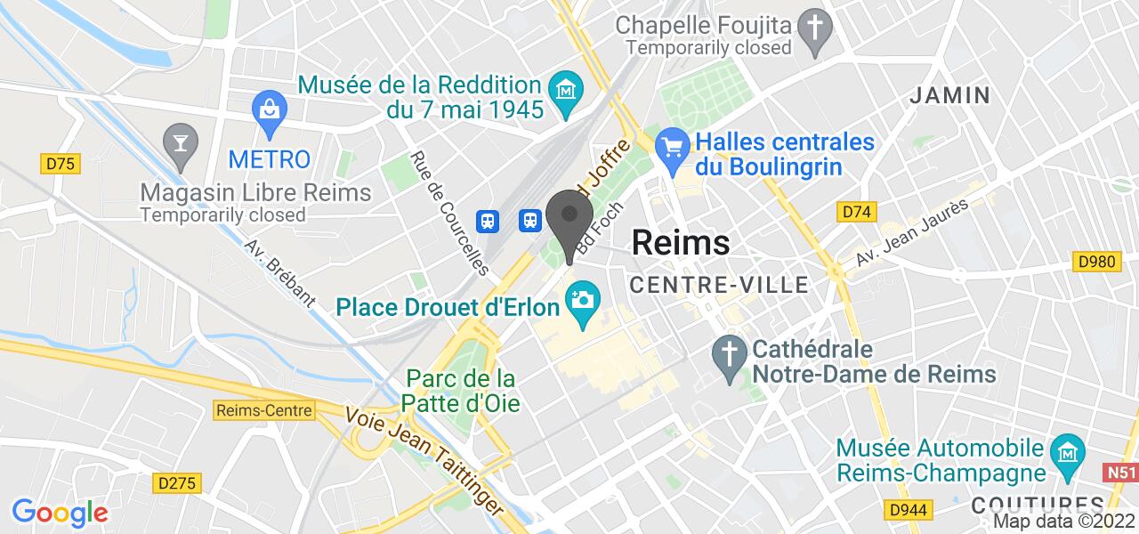 Plan d'accès — Coté Cuisine