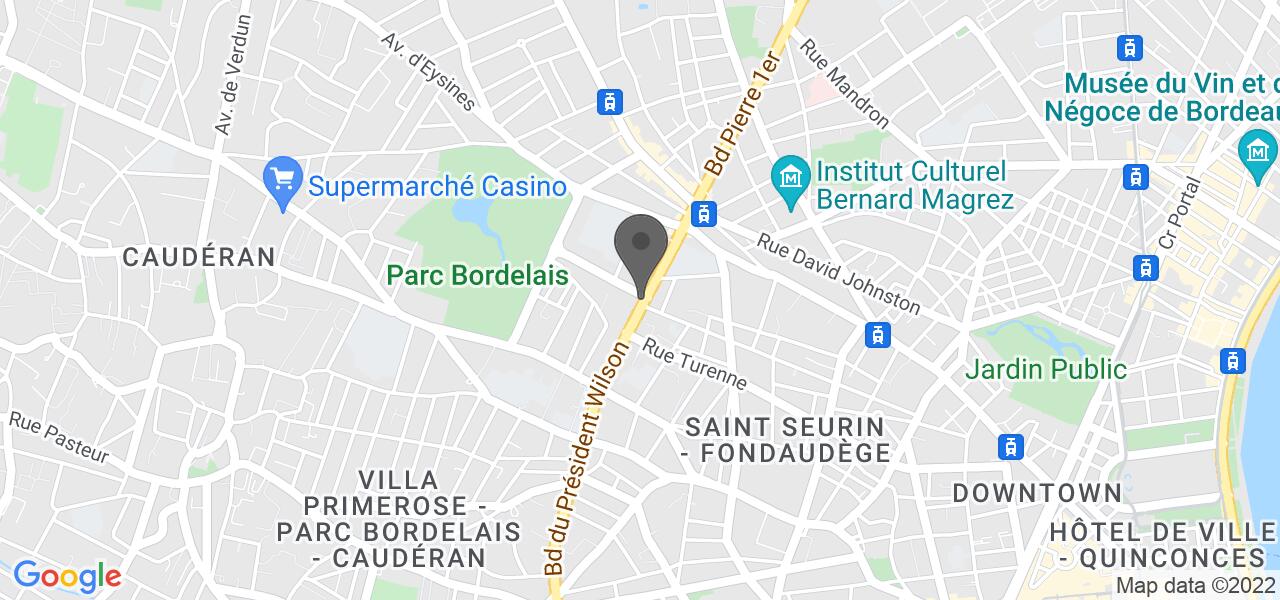 แผนที่การเดินทาง — L'Avenue Carnot
