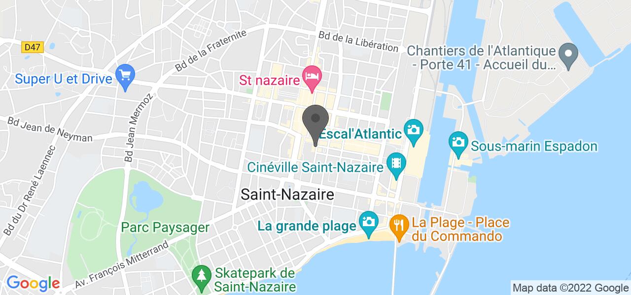 Plan d'accès — Le Maharajah