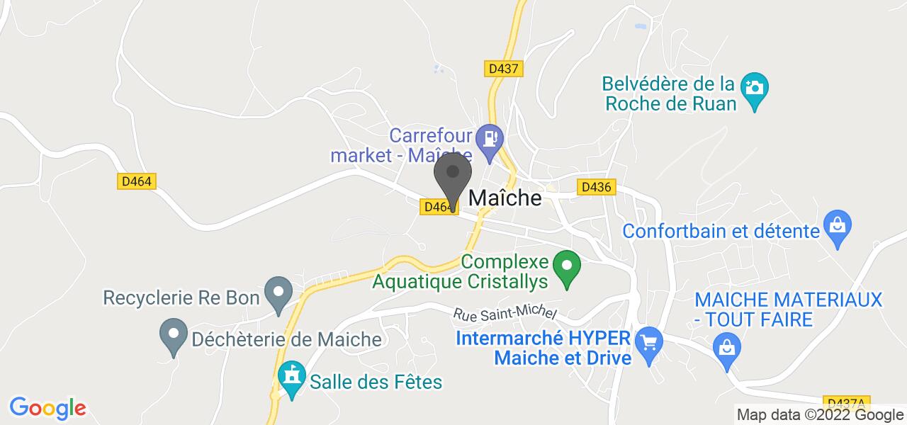 Plan d'accès — Le Pic Assiette 