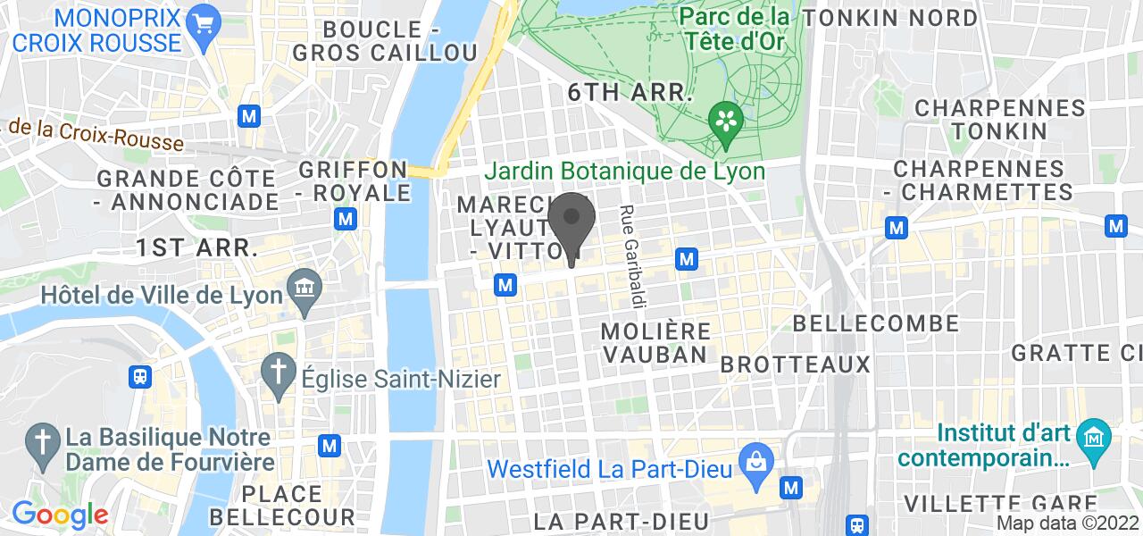 Mapa de acesso — Le Rive Gauche