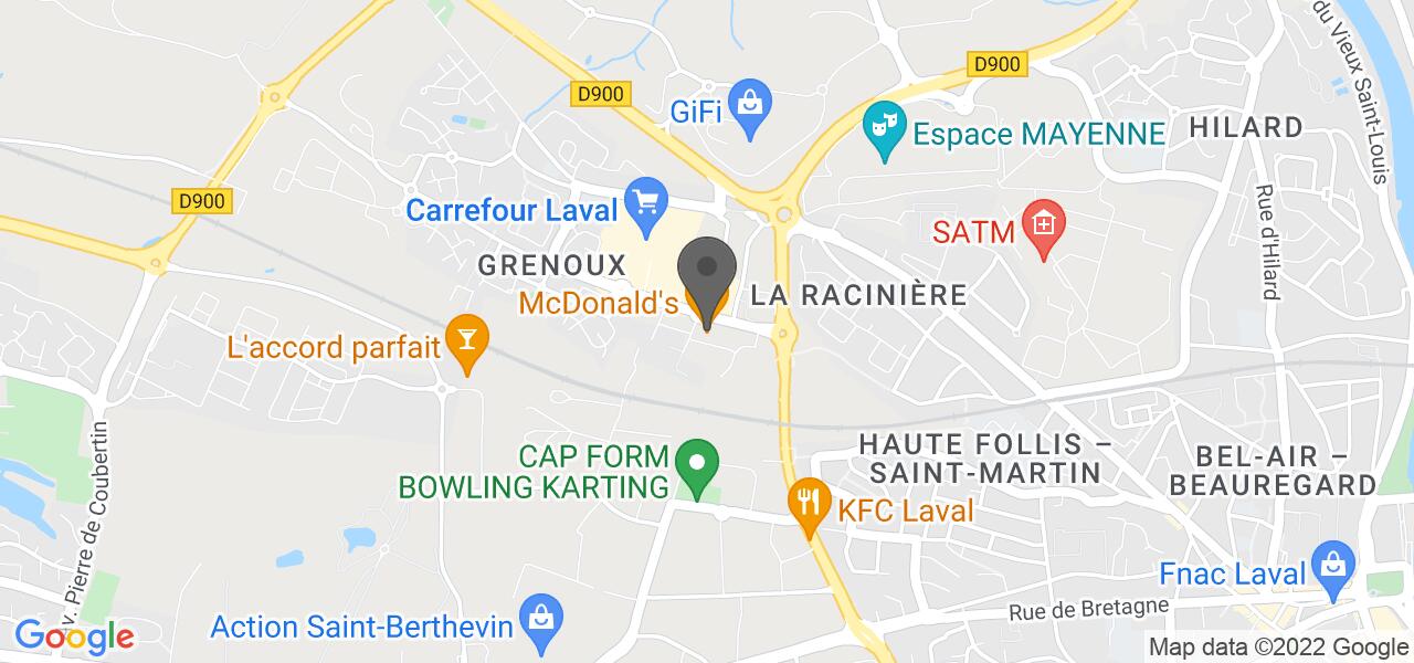 Plan d'accès — McDonald's