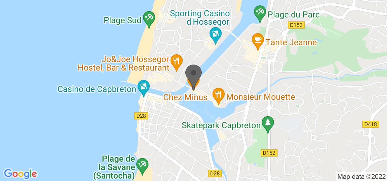 Plan d'accès — Chez Minus
