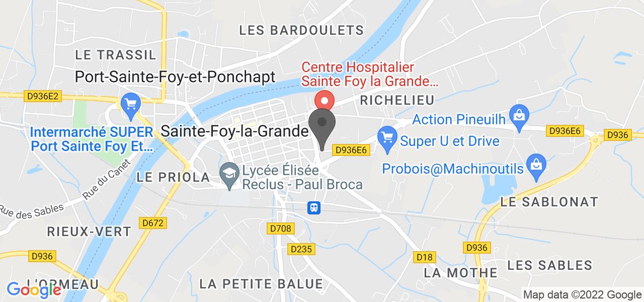 Plan d'accès — Côté Bastide