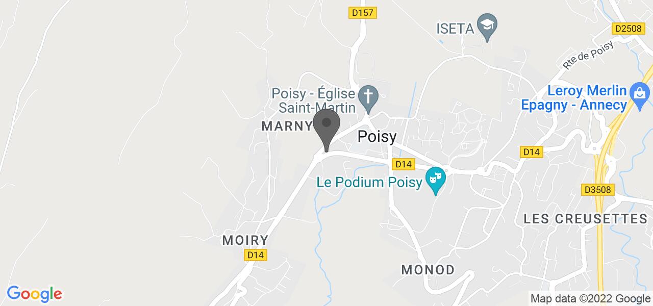Plan d'accès — La Pizzaiola