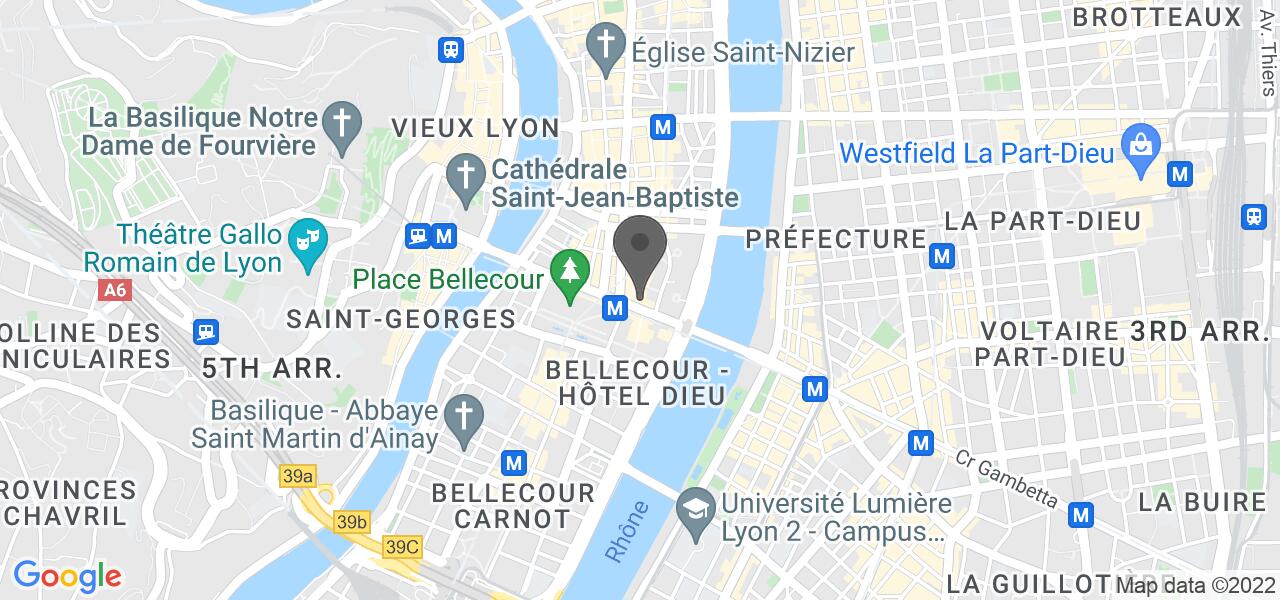 Plan d'accès — Le Grand Café Lyonnais