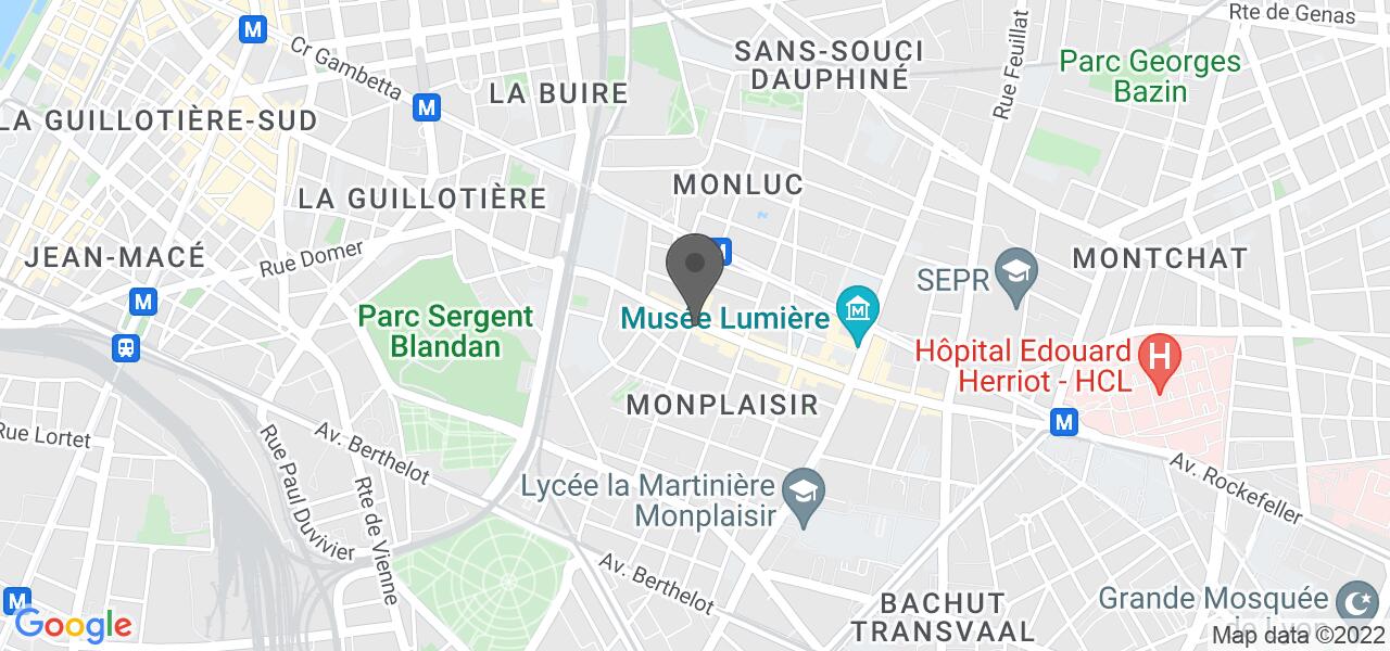 Plan d'accès — Le Lyon de L'Atlas