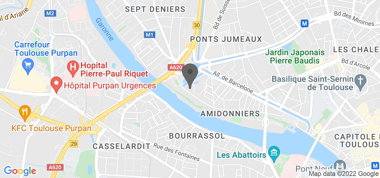 Mapa de acceso — Le Toec