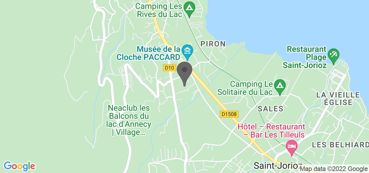Plan d'accès — The Lake Pub