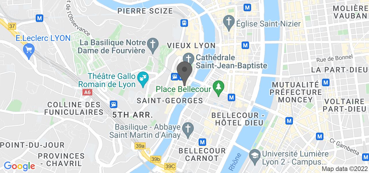 Access map — Cinq Mains